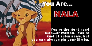 I'm Nala! I'm Nala!