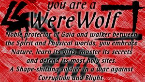 I'm a werewolf? No, I'm a wererat! I'm a werewolf? No, I'm a wererat!