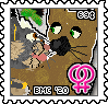Jek and Meya's Lesbian Stamp